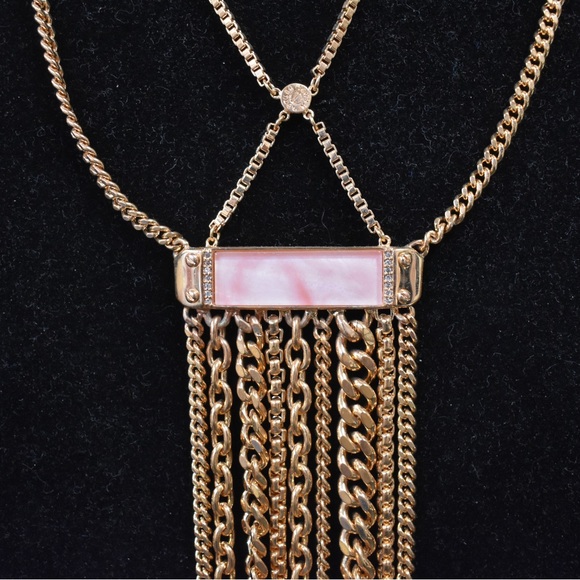 Henri Bendel Rose-gold Caged Necklace - Picture 3 of 9